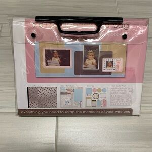 SEI Scrapbook in a bag Sugar 11x8.5” memory book
